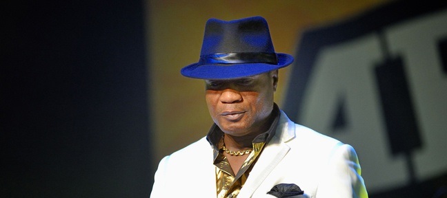 Le chanteur de rumba congolaise Koffi Olomidé.