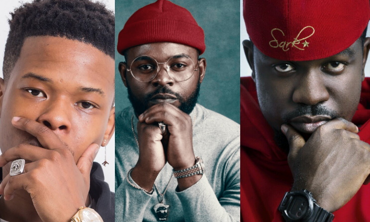 Nasty C, Falz and Sarkodie.