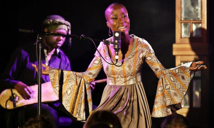 Malian musician Rokia Traoré.
