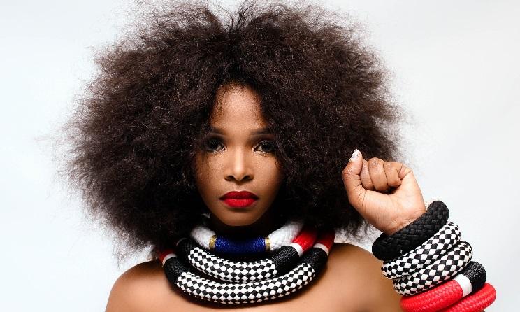 South African artist Simphiwe Dana.