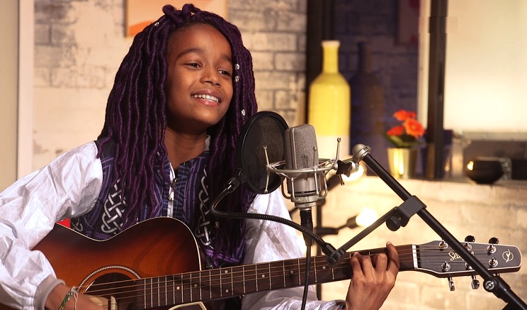 Talima en studio (Photo) : tf1.fr