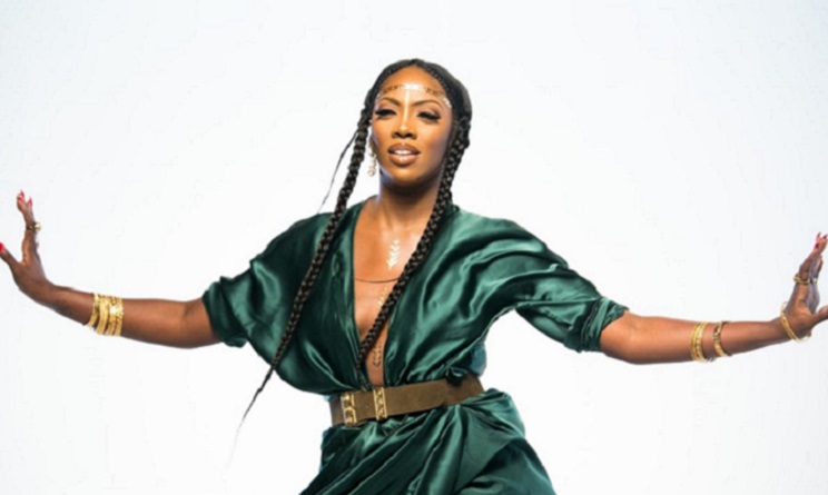 Nigerian singer Tiwa Savage.