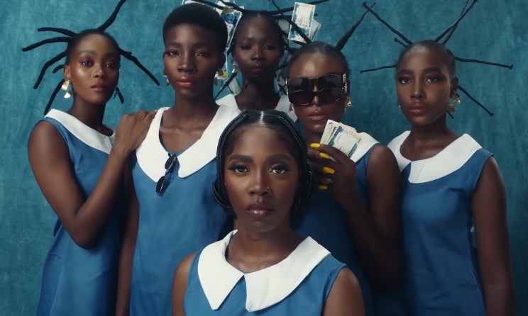Tiwa Savage's 49-99 'is reflection of the economy and the imbalance with the rich getting richer and the poor getting poorer'. Photo: YouTube