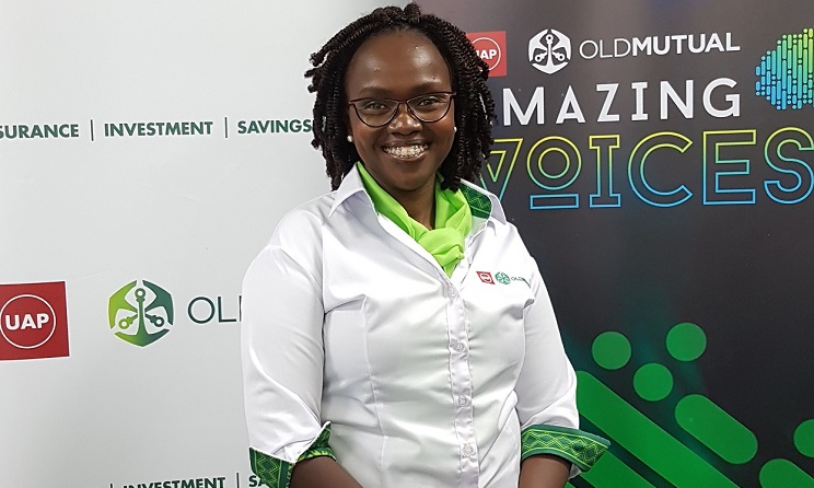 Old Mutual Kenya head of marketing and communications Carol Kipsanai.
