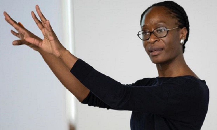 Congolese artist and historian cecile Feza Bushidi is a Center for Ballet and the Arts 2019 fellow. Photo: Center for Ballet and the Arts