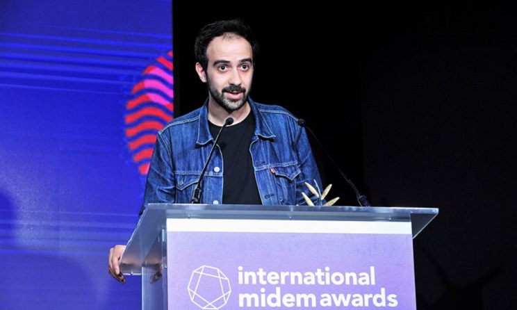 Soundcharts CEO David Weiszfeld. Photo: Midem