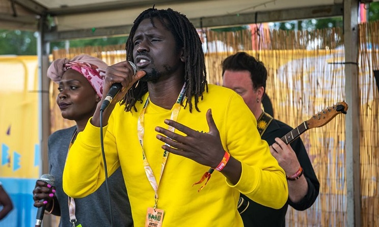 Emmanuel Jal has been nominated in the Best International Act category.