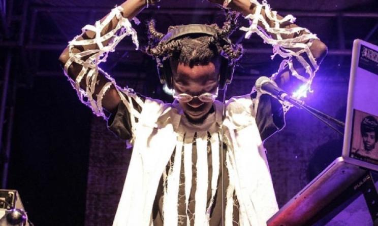 Senegalese electronic producer Ibaaku.