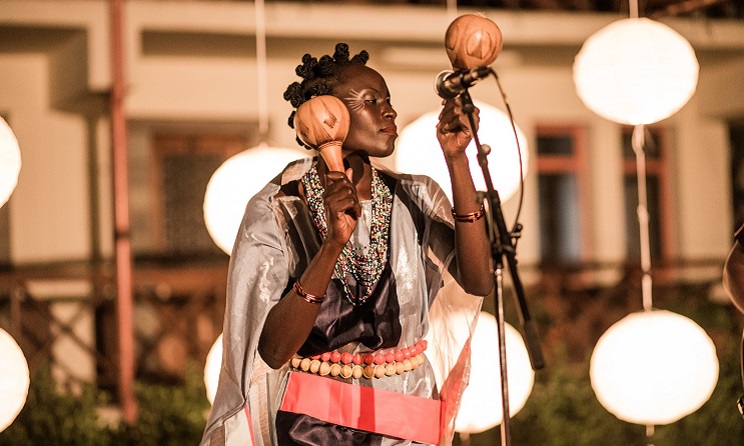 Suzan Kerunen performing in Addis Ababa during the Ebikokyo EP East Africa tour. Photos: Berhanu Beyene