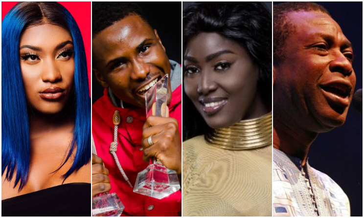Aya Nakamura, Dip Doundou Guiss, Dior Mbaye et Youssou N'Dour.
