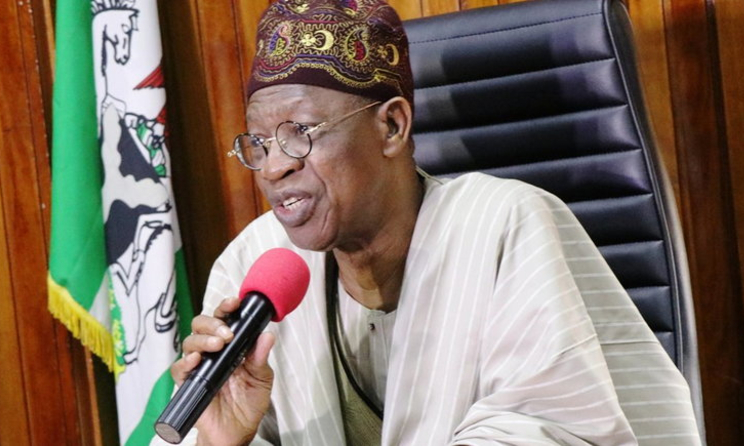 Nigerian Minister of Information and Culture Lai Mohammed.