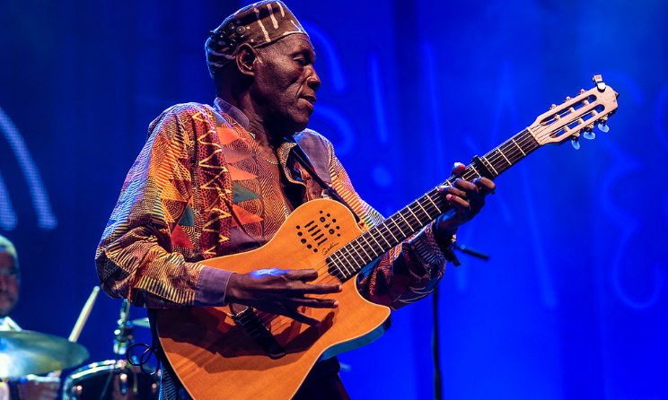 The late Oliver Mtukudzi. Photo: Mário Pires