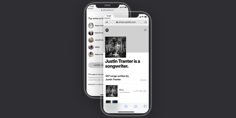 The new feature aims to put more focus on songwriters.