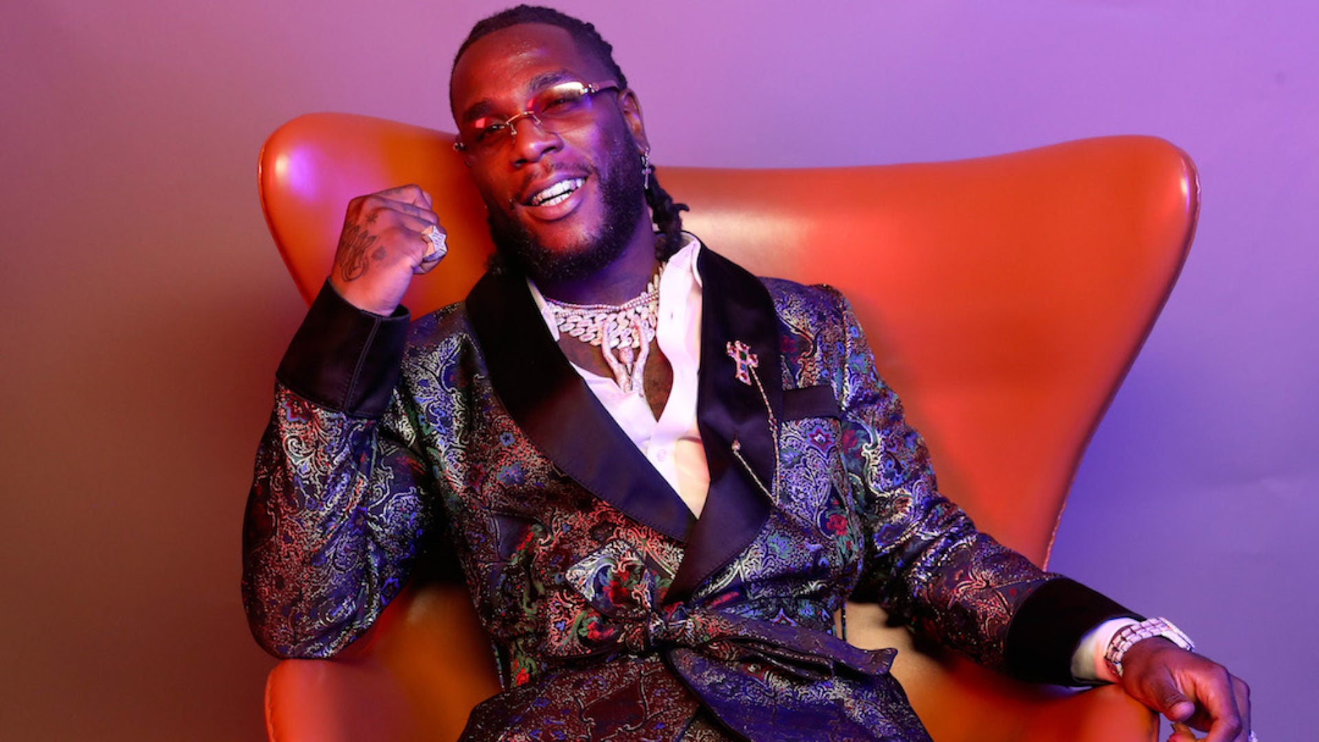 Nigerian Afro-fusion musician Burna Boy.