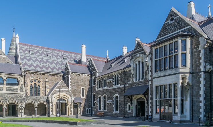 The application deadline is 31 March 2020. In the Photo: The Arts Centre Te Matatiki Toi Ora
