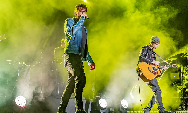Morten Harket and Paul Waaktaar-Savoy of a-ha performing in Johannesburg on 15 February 2020. Photo: David Devo Oosthuizen/Breakout Events