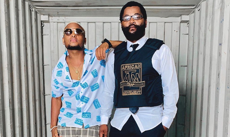 South African rappers K.O and Sjava. Photo: Instagram