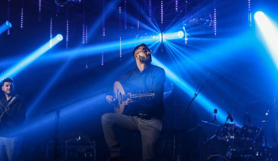Le chanteur Loay Balaawi, résident à la Cité internationale des arts en 2019 (Photo) : PMX Palestine.