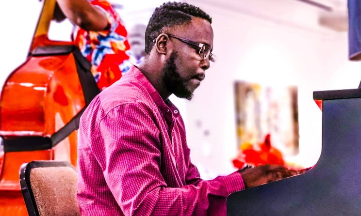 South African pianist Ntando Ngcapu.