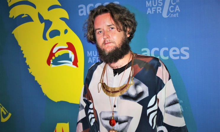 Jess White during the 2019 ACCES music conference in Accra, Ghana.
