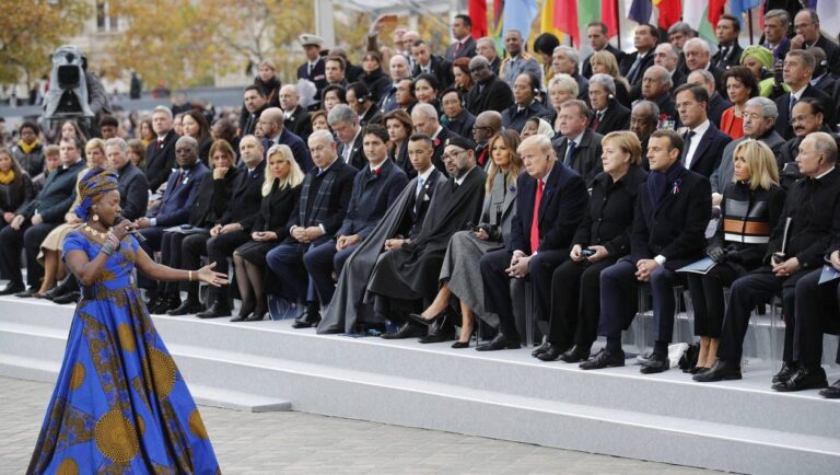 Angélique Kidjo devant les chefs d'États occidentaux (Photo) : africatopsucces.com
