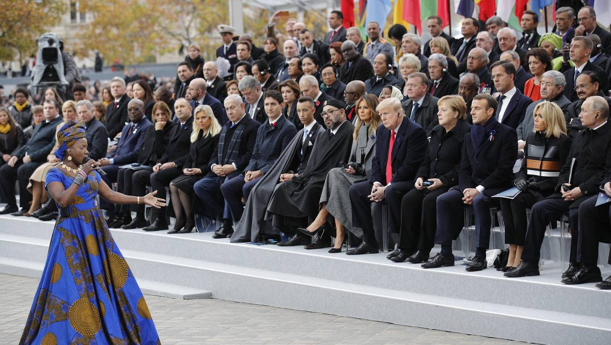 Angélique Kidjo devant les chefs d'États occidentaux (Photo) : africatopsucces.com