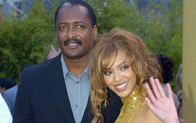 Mathew Knowles and Beyoncé.