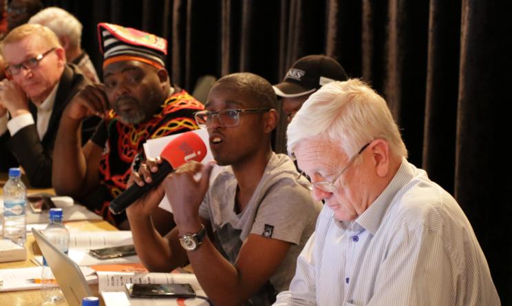 Les membres de la Fondation Music In Africa discutant de questions relatives à l'industrie lors de l'AGA de l'organisation en 2018 (Photo) : Music In Africa