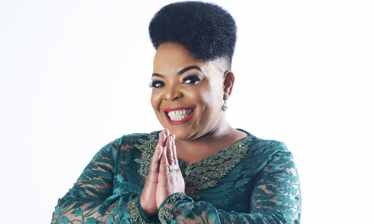 South African award-winning-singer Rebecca Malope.