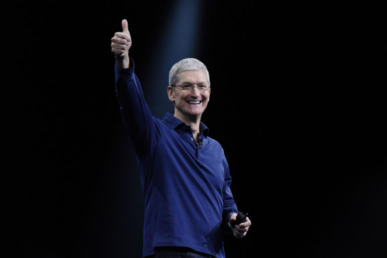 Tim Cook, patron de la firme américaine Apple, propriétaire d'Apple Music.