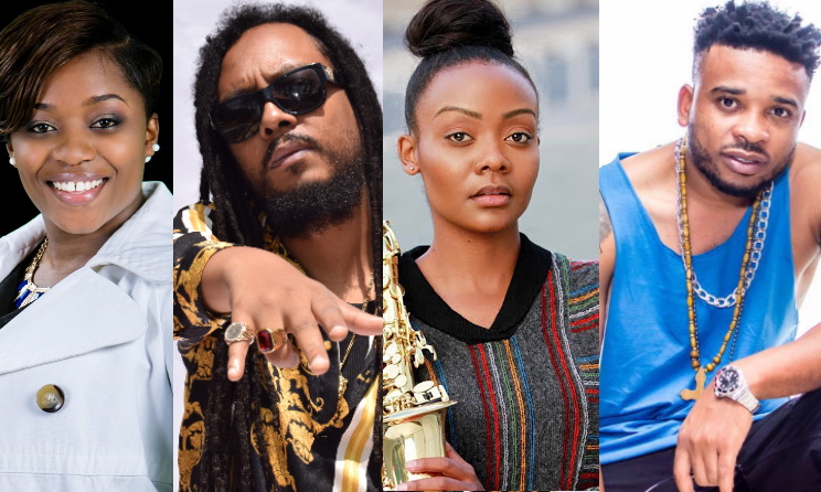Janet Manyowa, Don Dada, Suzy Eises and Fredokiss.