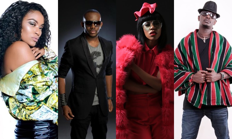 Taylor Jaye, J Martins, Vinka and Nameless.