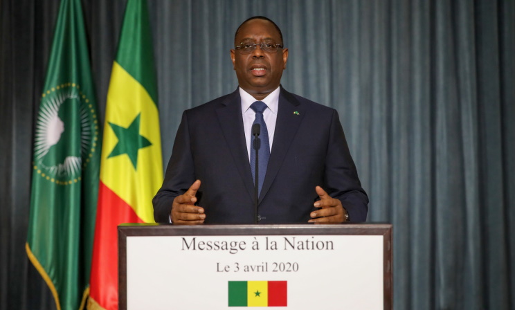 Le président sénégalais, Macky Sall