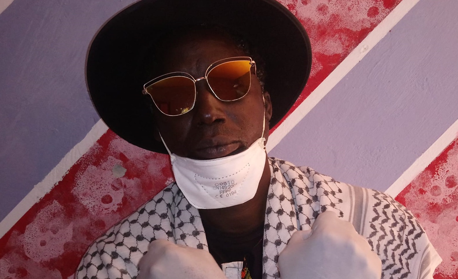 L'artiste sénégalais Paco Diatta.