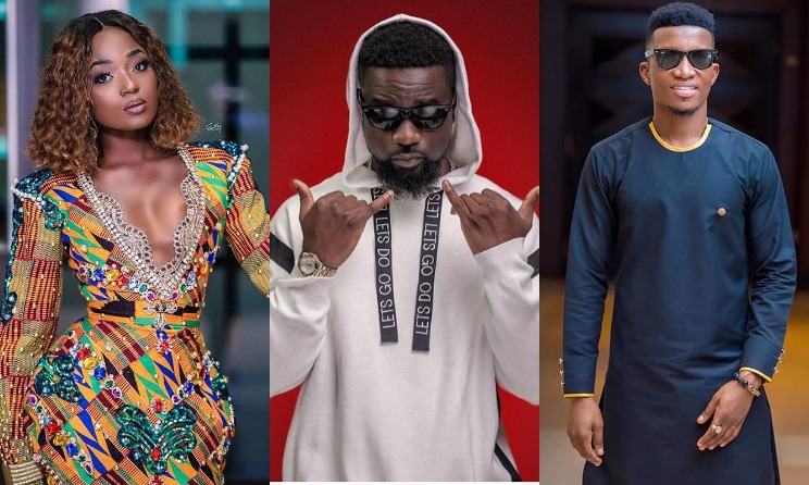 Efya, Sarkodie and Kofi Kinaata.