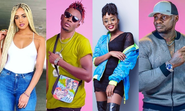 Tanasha Donna, Arrow Bwoy, Nadia Mukami and Khaligraph Jones.