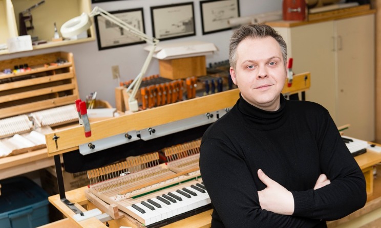 German pianist Hinrich Alpers is a lecturer at the Berlin University of the Arts. Photo: Rita Taylor