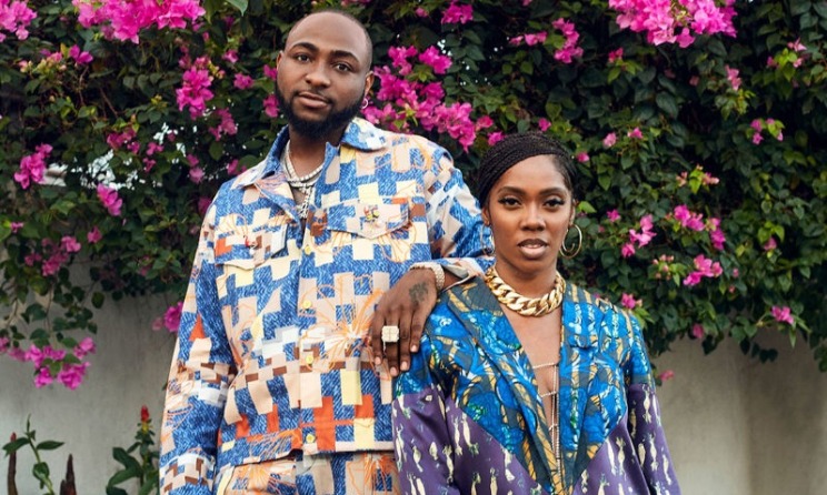 Davido and Tiwa Savage. Photo: Billboard