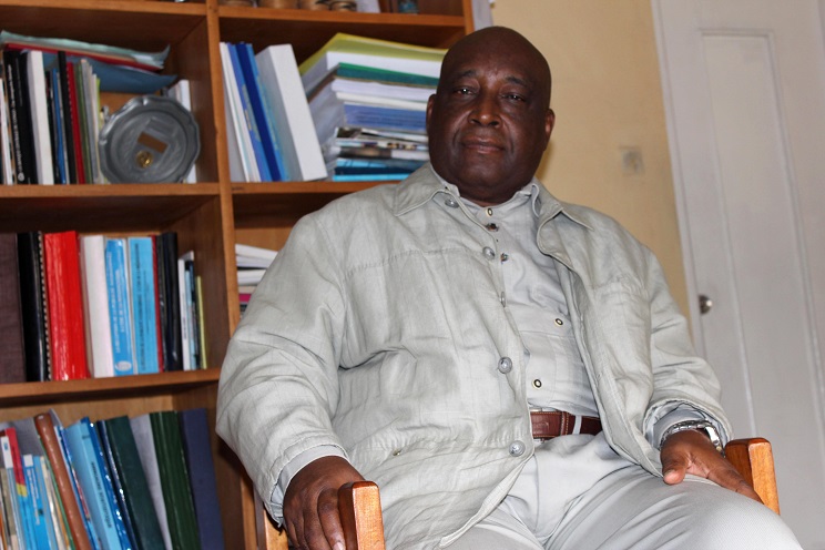 André Yoka, Professeur et directeur général de l'Institut national des arts en RDC. (Photo) : André Yoka.