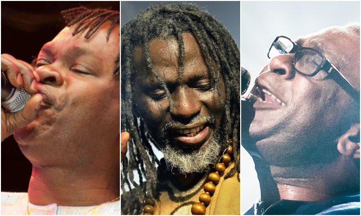 Baaba Maal, Tiken Jah Fakoly et Youssou N'Dour.
