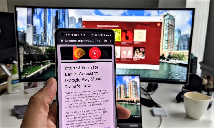 The Google Play Music to YouTube Music transfer tool is now available to users.