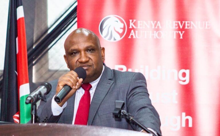 KRA commissioner-general James Githii Mburu.