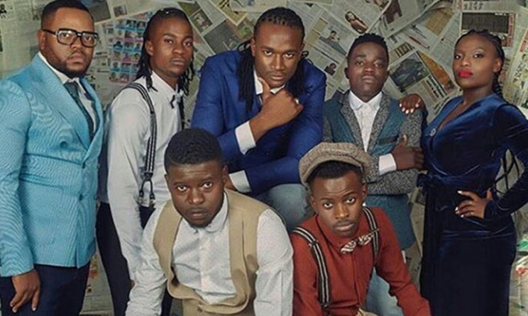 Former Military Touch Movement members Ex-Q, Andy Muridzo, Jah Prayzah, Nutty O, Tahle Wedzinza, DJ Tamuka and Daniel Chiweda.