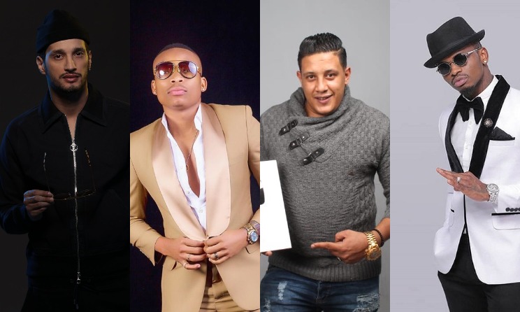 Soolking, Otile Brwon, Hamo Bika and Diamond Platnumz.