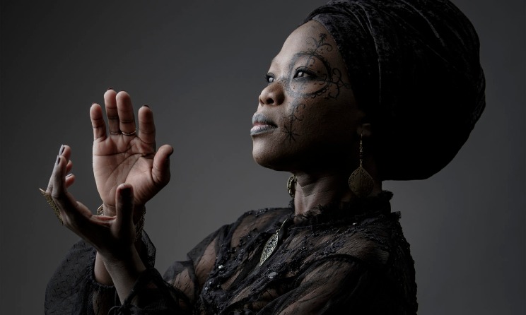 Haitian musician Moonlight Benjamin.