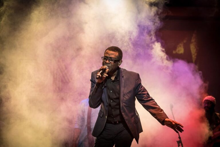 Youssou N'Dour sur la scène de Dakar Music Expo (Photo) : Facebook Officiel.