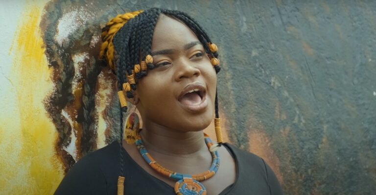 La chanteuse centrafricaine Edly (Photo) : capture d'écran.