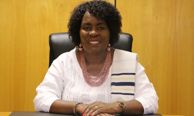 Namibian Minister of Education, Arts and Culture Anna Nghipondoka.