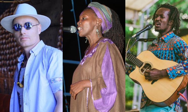 Mzungu Kichaa, Carola Kinasha and Isack Abeneko.