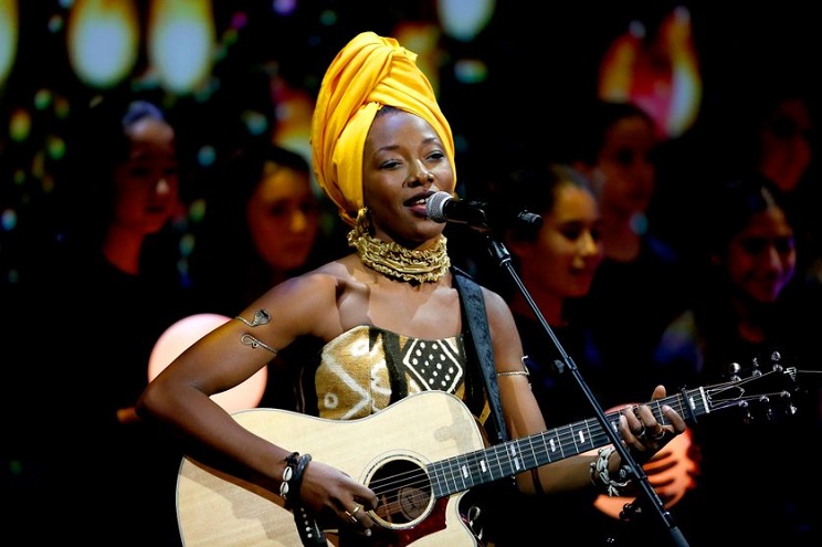 La chanteuse malienne Fatimata Diawara.